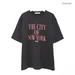 THE CITY Boxy Fit T-Shirt