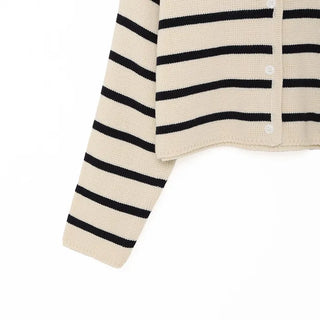 Striped cardigan