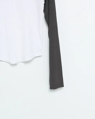 Raglan Two-Tone T-Shirt