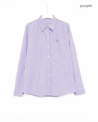 Heart Point Stripe Shirt