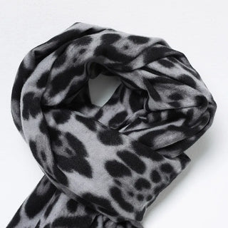 Leopard print scarf