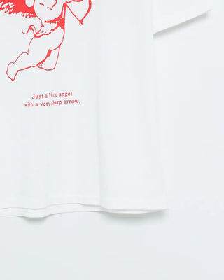 Cupid Big Print Big Half T-Shirt