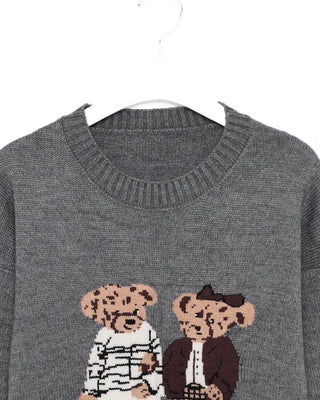 Bear Round Knit