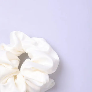 Silk scrunchie