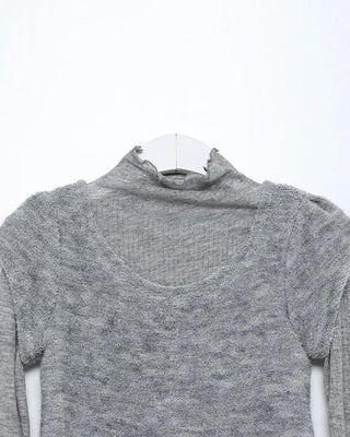 See-through T-shirt & knit set