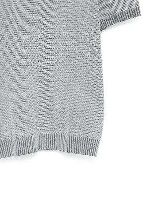 Half-zip summer knit