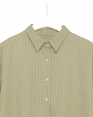 Checkered Overfit Short-Sleeve Shirt