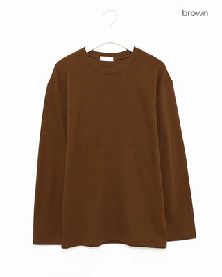 (Unisex) Round Long T-Shirt