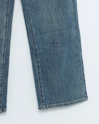 Wide-fit denim pants