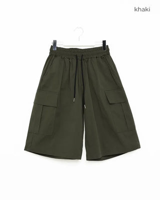 (Unisex) Twill Bermuda Cargo Pants