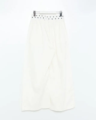 Polka Dot Layered Wide Pants