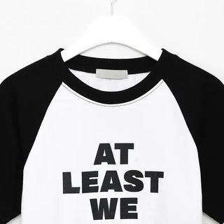 Side-shirred T-shirt