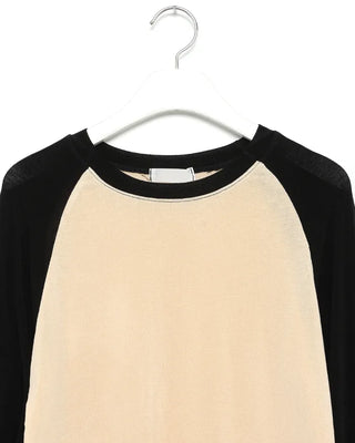 Simple raglan sleeve T-shirt