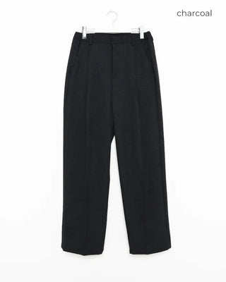 Long wide back banding slacks