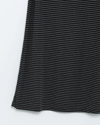 Striped strap long skirt