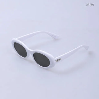 Pastel oval sunglasses