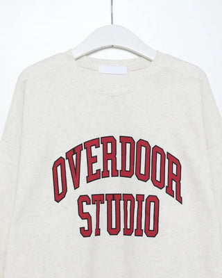 Letter print sweatshirt