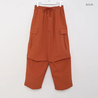 (Unisex) Cargo String Pants