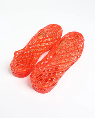 Jelly flat shoes