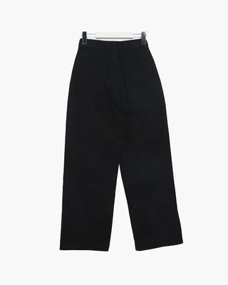 Basic straight cotton pants