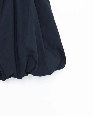 Two-tone balloon mini skirt