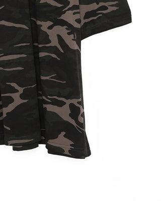 Camouflage Half-Sleeve T-Shirt