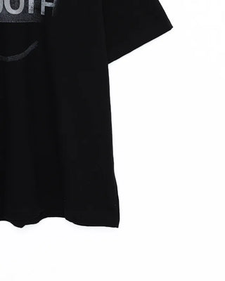(Unisex) Lettering Front Logo T-Shirt