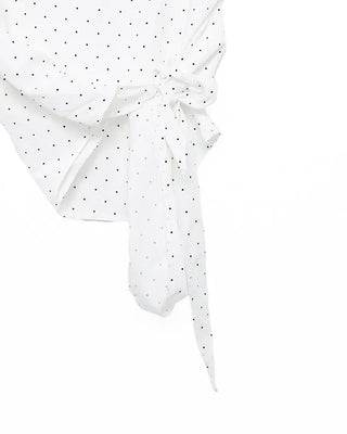 Pony wrap camisole blouse