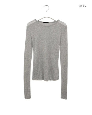 Round Long-Sleeve T-Shirt