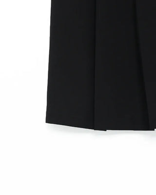 Pleated midi skirt
