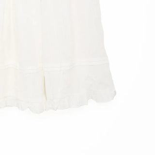 Frilled long skirt