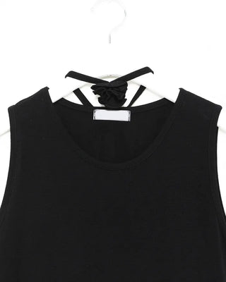 Rose Tie Set Mini Dress