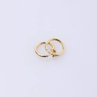 Mini Circle Earrings