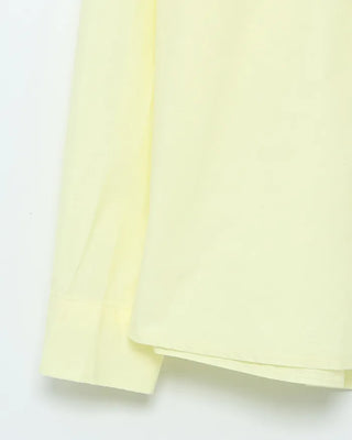 Basic long-sleeved cotton shirt