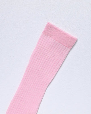 Ribbed knee-high socks