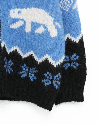 Cowichan wool knit cardigan
