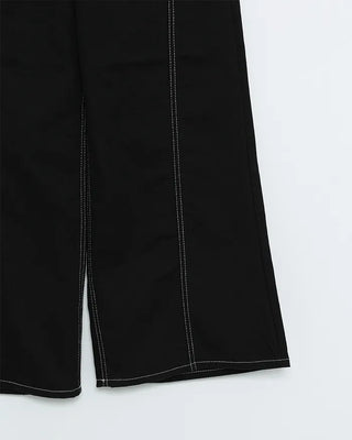 Curved Sage Wide Pants