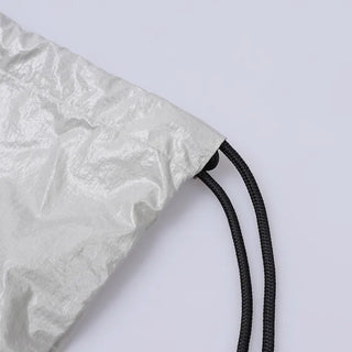 Glossy Ribbon String Shoulder Bag
