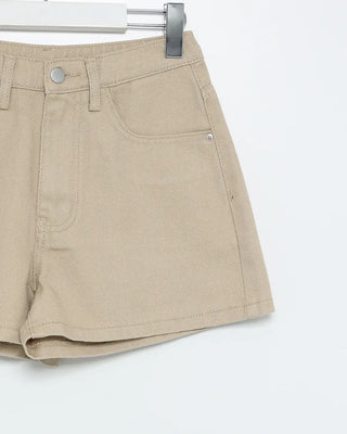 Basic cotton shorts