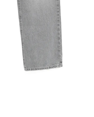 Simple straight-leg jeans