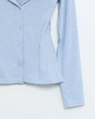 Halter neck layered cardigan