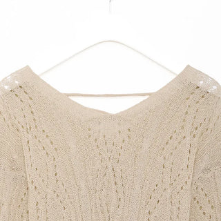 Loose crochet knit