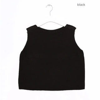 Bouclé Sleeveless Knit