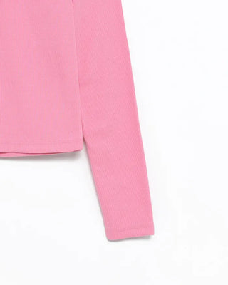 Ribbed Slim Long Cut and Sewn