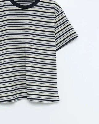 Multi-border ringer T-shirt