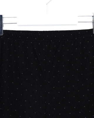 Dot Slim Feed Bootcut Pants