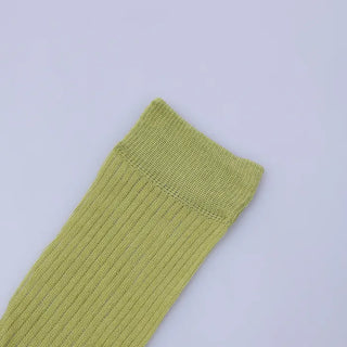 See-through knee-high socks