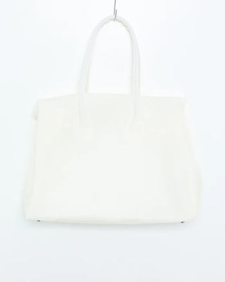 Matte Jelly Big Square Lock Bag