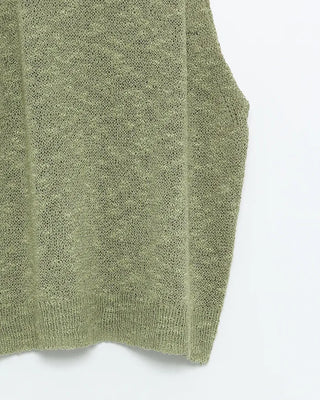 Halter neck knit tank top