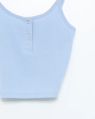 Button Rib Camisole